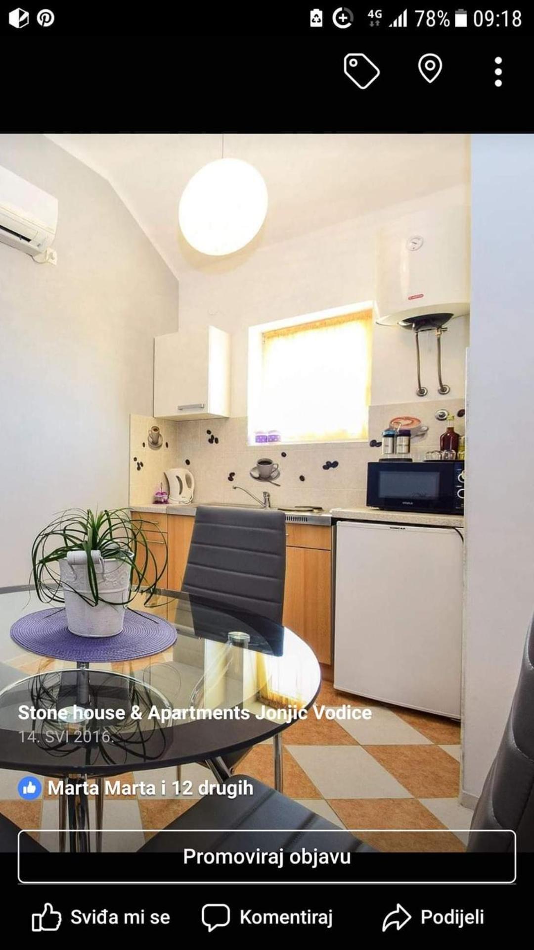 Apartments Jonjic Водице Екстер'єр фото